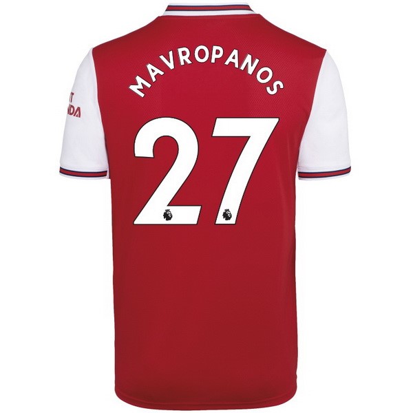 Camiseta Arsenal NO.27 Mavropanos 1ª 2019-2020 Rojo